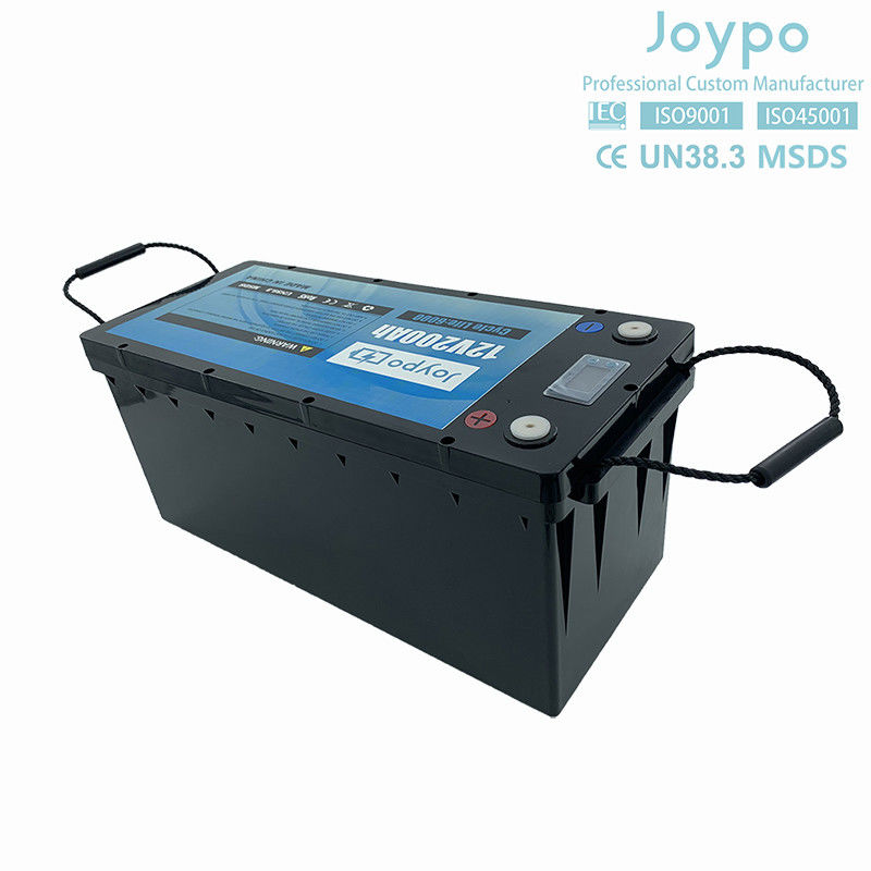 RV Camper Lang Leven LFP Lifepo4 Batterij 12V 24V 100Ah 200Ah Met Smart BMS