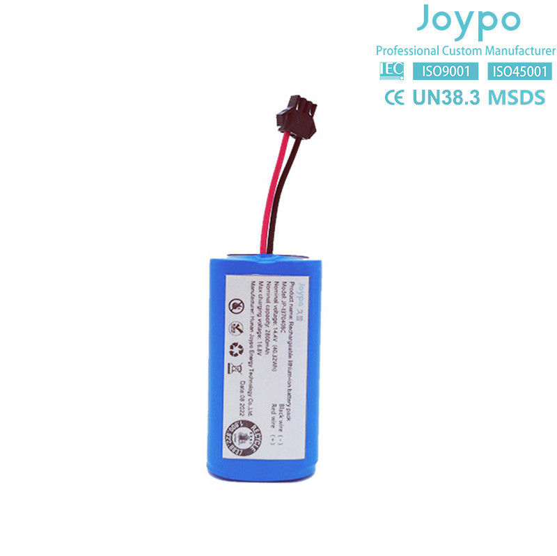 18650 Oplaadbare OEM-lithiumbatterij 14,4V 2800mAh Voor robotstofzuiger