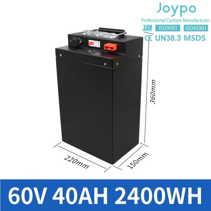 60V elektrische scooter Lithiumbatterie 20AH 30AH 40AH 50AH Voor 2 / 3 wielen voertuig