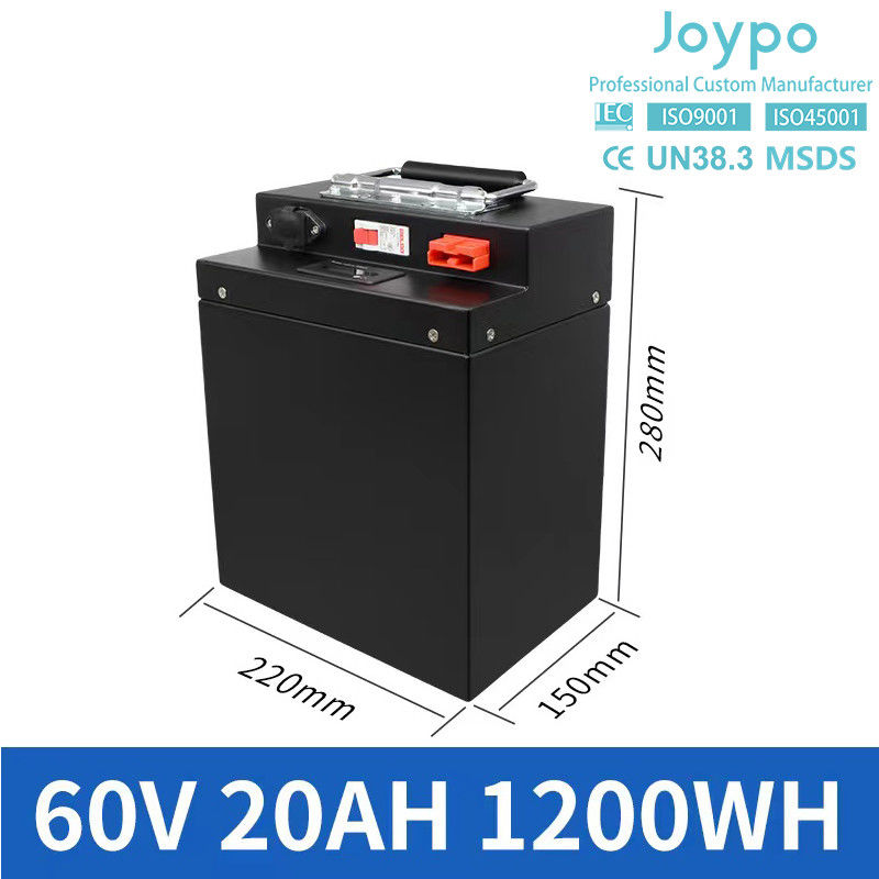 60V elektrische scooter Lithiumbatterie 20AH 30AH 40AH 50AH Voor 2 / 3 wielen voertuig