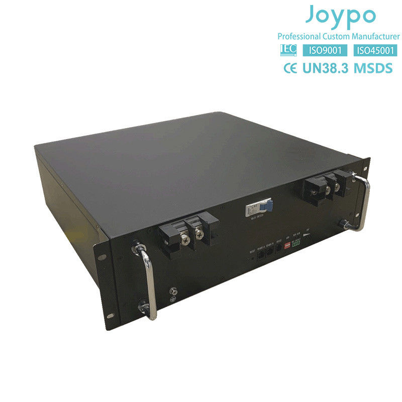 Rack Mount Solar Storage Lithiumbatterij Diepe cyclus 51.2V 100Ah Lithiumbatterij
