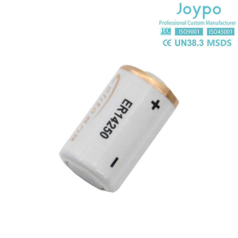 Eenmalige ER14250-lithiumbatterie 3.6V 1.2Ah-lithiumcel voor elektriciteitsmeter