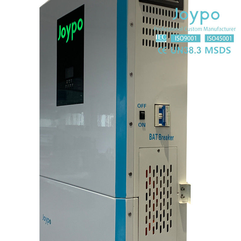 Eenfasig zonne-energiesysteem van 10kwh 48V 200Ah batterij voor thuis