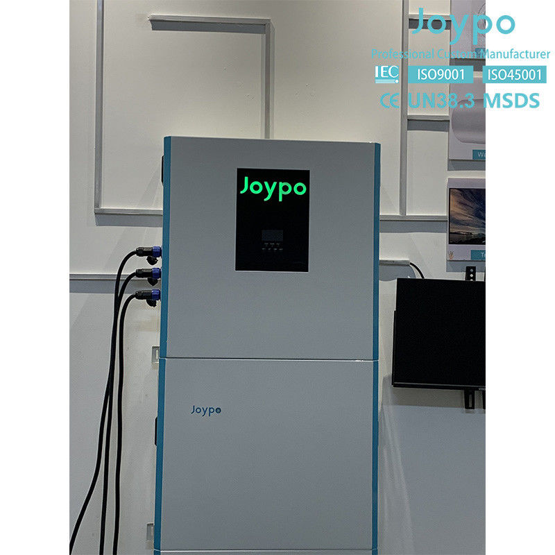 Home Zonne-energieopslag Systeem Eenfasige omvormer en batterijopslag 51.2V