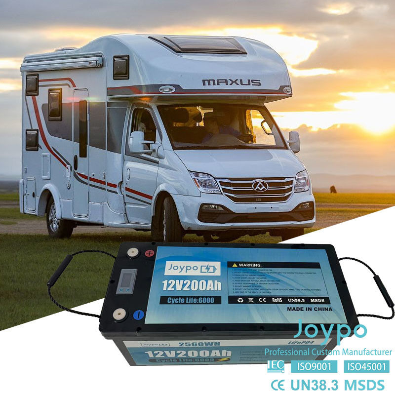12 Volt RV Lithiumbatterij Oplaadbare Lithium Ion Batterij voor Motor Home
