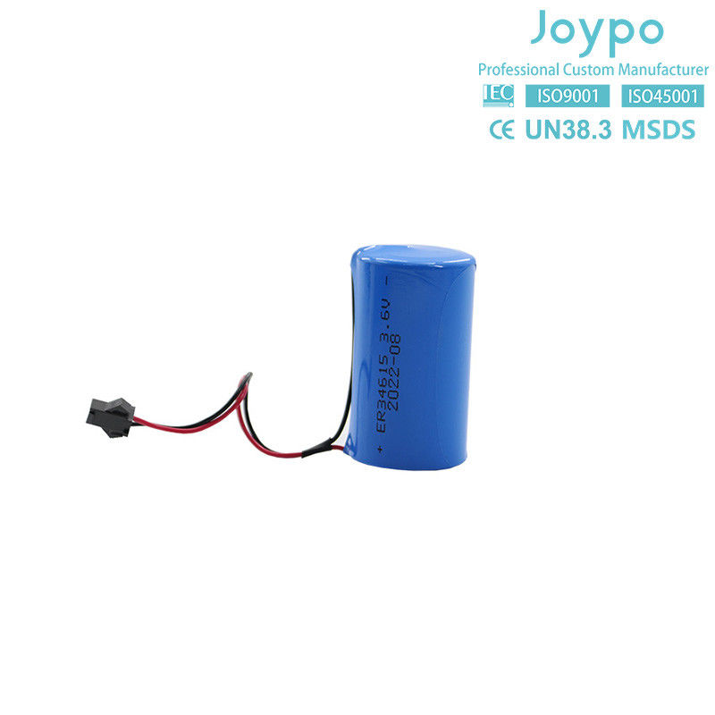 ER34615M Lithium Thionyl Chloride batterij 3.6V 14500MAh Niet-oplaadbare spiraalvormige
