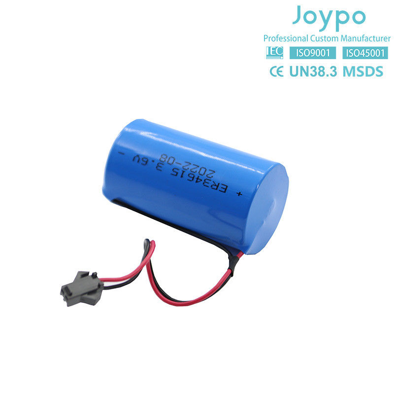 ER34615M Lithium Thionyl Chloride batterij 3.6V 14500MAh Niet-oplaadbare spiraalvormige