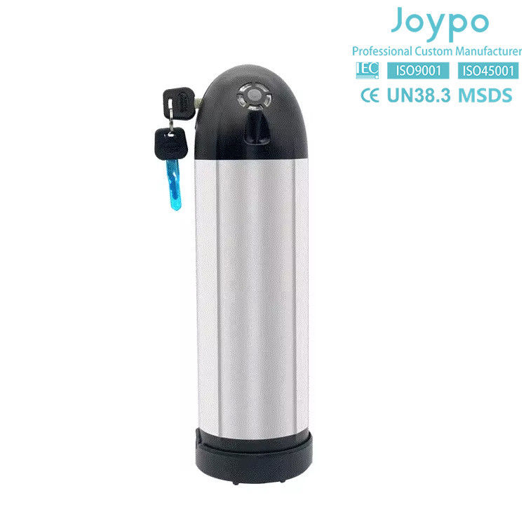 36V 10Ah Lithium Ion E Bike Waterfles Batterij Oplaadbare NMC-batterij Type