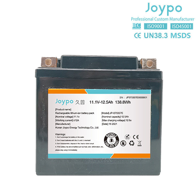 18650 Oplaadbare 11,1V draagbare lithium-ionbatterij voor medische hulpmiddelen