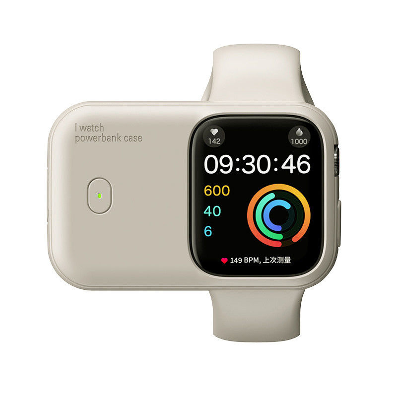 Apple Watch Power Bank 1200mAh Draagbare draadloze oplader voor voor Apple Ultra 2 SE 9 8 7 6 5 4